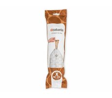 Brabantia PerfectFit Type X Vrecká do odpadkového koša 12 L / zaťahovacie / 20 sáčkov
