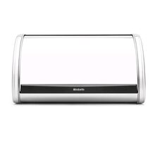 Brabantia Roll Top Chlebník stredná veľkosť strieborná / lesklá oceľ / 31.6 x 17.3 x 26.5 cm