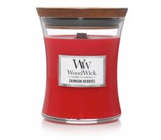 Woodwick Crimson Berries 275g - váza stredná