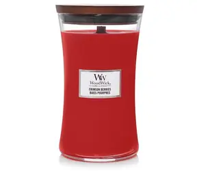Woodwick Crimson Berries 609g - váza veľká