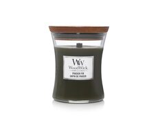 Woodwick Frasier Fir 275g - váza stredná / doba horenia: až 65h