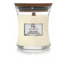 Woodwick Island Coconut 85g - váza malá / doba horenia: až 20h