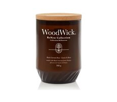 Woodwick ReNew Black Currant &amp; Rose 368g - sviečka veľká