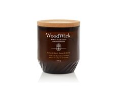 Woodwick ReNew Incense &amp; Myrrh 184 g - sviečka stredná
