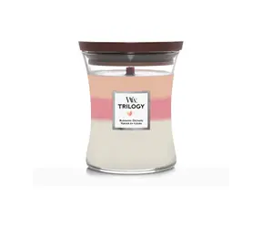 Woodwick Trilogy Blooming Orchard 275 g - sviečka stredná