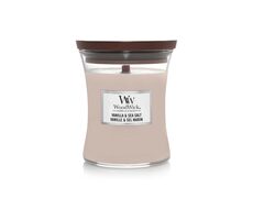 Woodwick Vanilla &amp; Sea Salt 275g - váza stredná