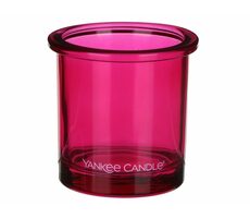Yankee Candle Pop Light svietnik na votívnu sviečku ružová / 7 x 7 cm