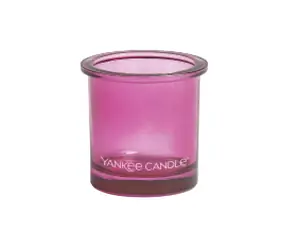Yankee Candle Pop Light svietnik na votívnu sviečku ružová / 7 x 7 cm