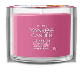 Yankee Candle Iced Berry Lemonade votívna sviečka plnená v skle 37g / doba horenia: až 10h