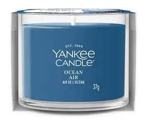 Yankee Candle Ocean AiR votívna sviečka plnená v skle 37g / doba horenia: až 10h