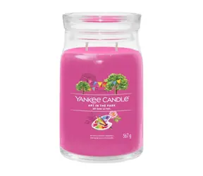 Yankee Candle Signature Art in the Park veľký pohár 567g / doba horenia až: 90h