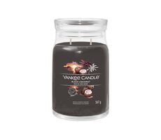 Yankee Candle Signature Black Coconut veľký pohár 567g / doba horenia až: 90h