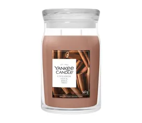 Yankee Candle Signature Cinnamon Stick veľký pohár 567g / doba horenia až: 90h