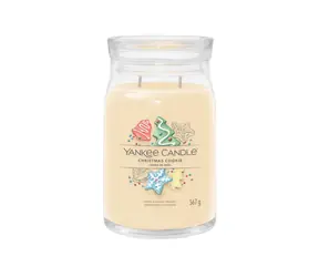 Yankee Candle Signature Christmas Cookie veľký pohár 567g / doba horenia až: 90h