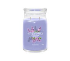 Yankee Candle Signature Lilac Blossoms veľký pohár 567g / doba horenia až: 90h
