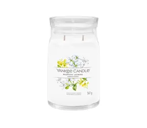 Yankee Candle Signature Midnight Jasmine veľký pohár 567g / doba horenia až: 90h