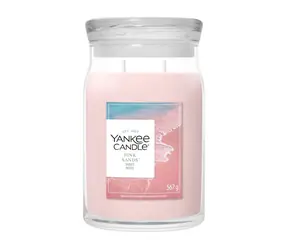 Yankee Candle Signature Pink Sands veľký pohár 567g / doba horenia až: 90h