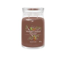 Yankee Candle Signature Praline &amp; Birch veľký pohár 567g / doba horenia až: 90h