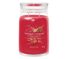 Yankee Candle Signature Sparkling Cinnamon veľký pohár 567g