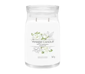 Yankee Candle Signature White Gardenia veľký pohár 567g / doba horenia až: 90h