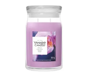 Yankee Candle Signature Wild Orchid veľký pohár 567g / doba horenia až: 90h
