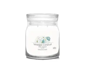 Yankee Candle Signature Baby Powder stredný pohár 368g