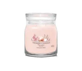 Yankee Candle Signature Pink Sands stredný pohár 368g
