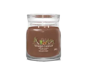 Yankee Candle Signature Praline &amp; Birch stredný pohár 368g