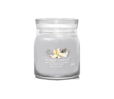 Yankee Candle Signature Smoked Vanilla &amp; Cashmere stredný pohár 368g