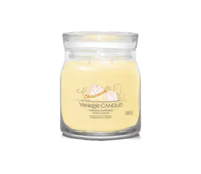 Yankee Candle Signature Vanilla Cupcake stredný pohár 368g