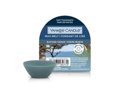 Yankee Candle Bayside Cedar vonný vosk do aromalampy 22g / doba horenia až: 8 h