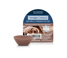 Yankee Candle Praline &amp; Birch vonný vosk do aromalampy 22g / doba horenia až: 8 h