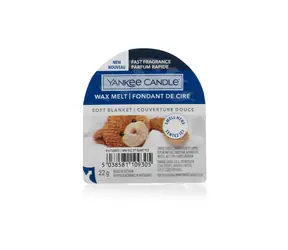 Yankee Candle Soft Blanket vonný vosk do aromalampy 22g / doba horenia až: 8 h