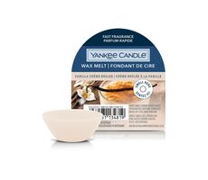 Yankee Candle Vanilla Creme Brulee vonný vosk do aromalampy 22g