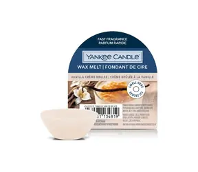 Yankee Candle Vanilla Creme Brulee vonný vosk do aromalampy 22g / doba horenia až: 8 h
