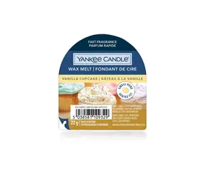 Yankee Candle Vanilla Cupcake vonný vosk do aromalampy 22g / doba horenia až: 8 h