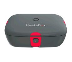 Faitron HeatsBox STYLE+ sivá / šikovný vyhrievaný obedový box 