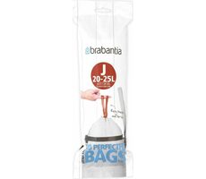 Brabantia PerfectFit Type J Vrecká do odpadkového koša 20-25 L / zaťahovacie / 20 sáčkov