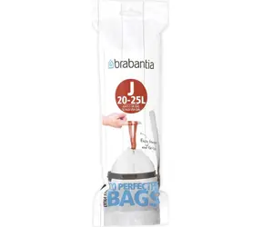 Brabantia PerfectFit Type J Vrecká do odpadkového koša 20-25 L / zaťahovacie / 20 sáčkov
