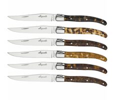 Laguiole Jean Dubost Laguiole Sada steakových nožov akryl / 6 ks