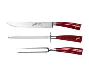 Berkel Elegance Sada nožov na pečenie červená / 3 ks 
