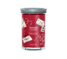 Yankee Candle Signature Letter To Santa Tumbler 567g - sviečka veľká 2 knôty