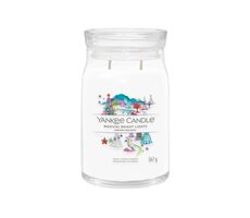 Yankee Candle Signature Magical Bright Lights 567g - sviečka veľká 2 knôty / doba horenia: až 90h