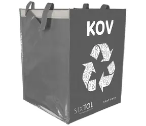 SIXTOL SORT Easy METAL 36l / Taška na triedený odpad / 30x30x40cm