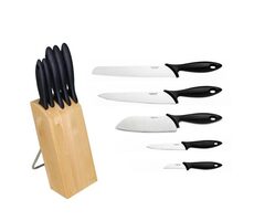 Fiskars Essential 1023782 Blok s 5 nožmi