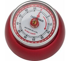 Zassenhaus 71849 matne červená / Retro kuchynská minútka 