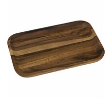 Zassenhaus 55955 Servírovací drevený tanier / 26x17 cm / akácie 