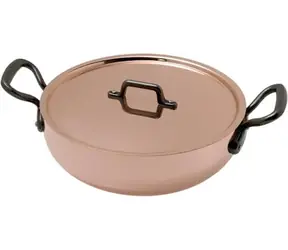 De Buyer Prima Matera nízky hrniec na indukciu 28 cm medená 