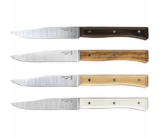 Opinel Facette 11 cm mix / Sada stolových nožov / 4 ks 