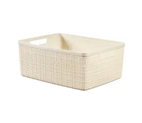 Curver Jute Úložný košík 12 l béžový